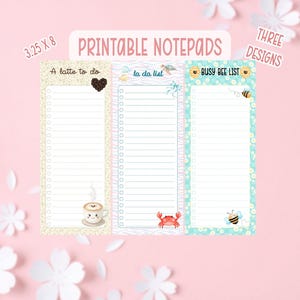 Blocco note stampabile con lista delle cose da fare - Lista delle cose da fare delle api - Un caffè da fare - Licenza commerciale