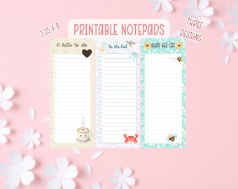 Notatnik z listą rzeczy do zrobienia do druku - Lista rzeczy do zrobienia pszczoły - latte do zrobienia - Licencja komercyjna