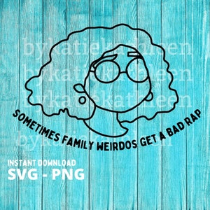 Encanto Mirabel SVG Cut File - Family Weirdos Quote PNG File - Mirabel Tshirt - Encanto Verjaardagsfeestje - Encanto Quotes