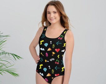 Video Game Swimsuit Etsy