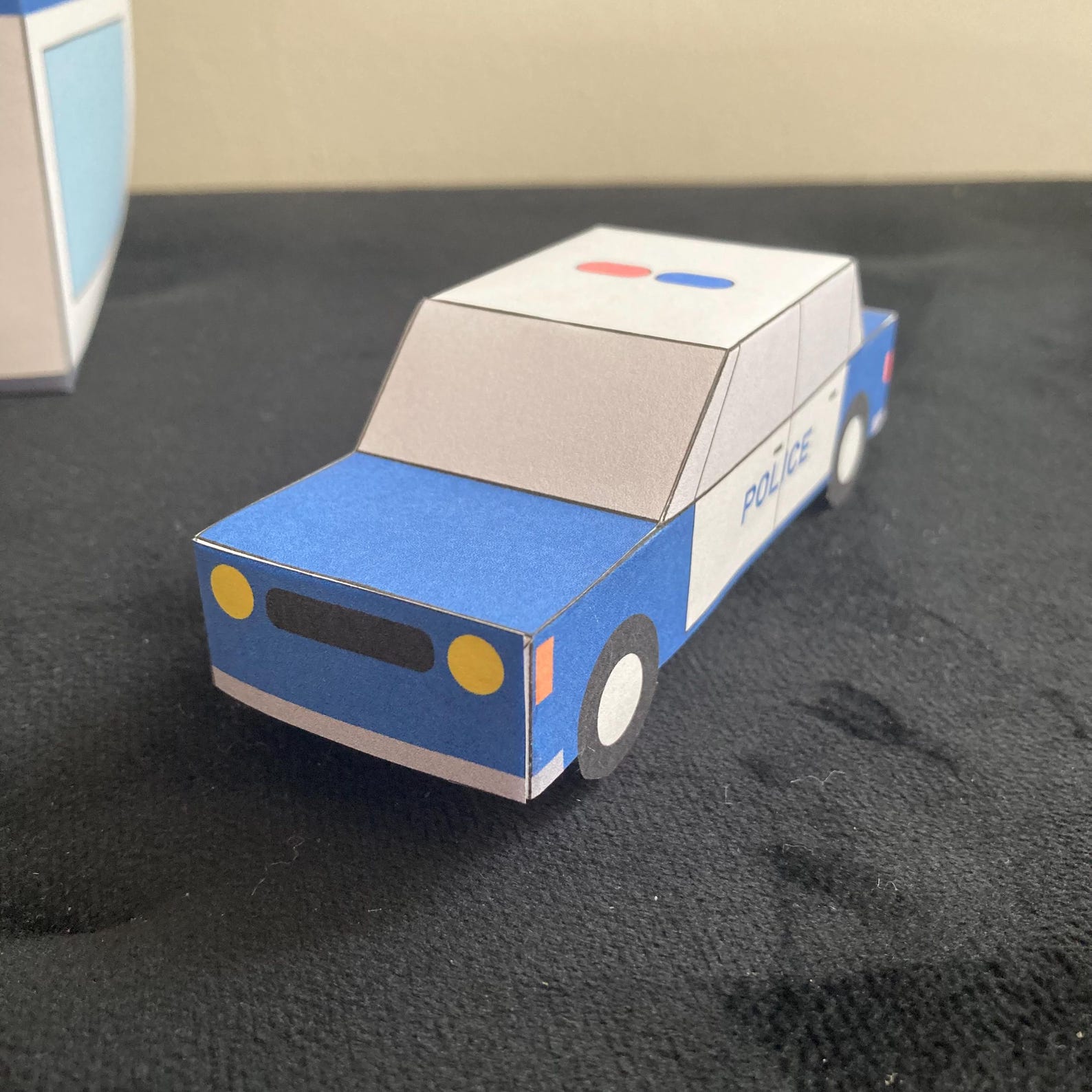 Printable Emergency Vehicle Paper Model Set – DIY City Playset (PDF ...