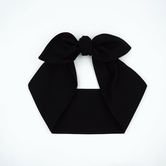 Top knot headband headscarf • SOLID COLORS Il_570xn