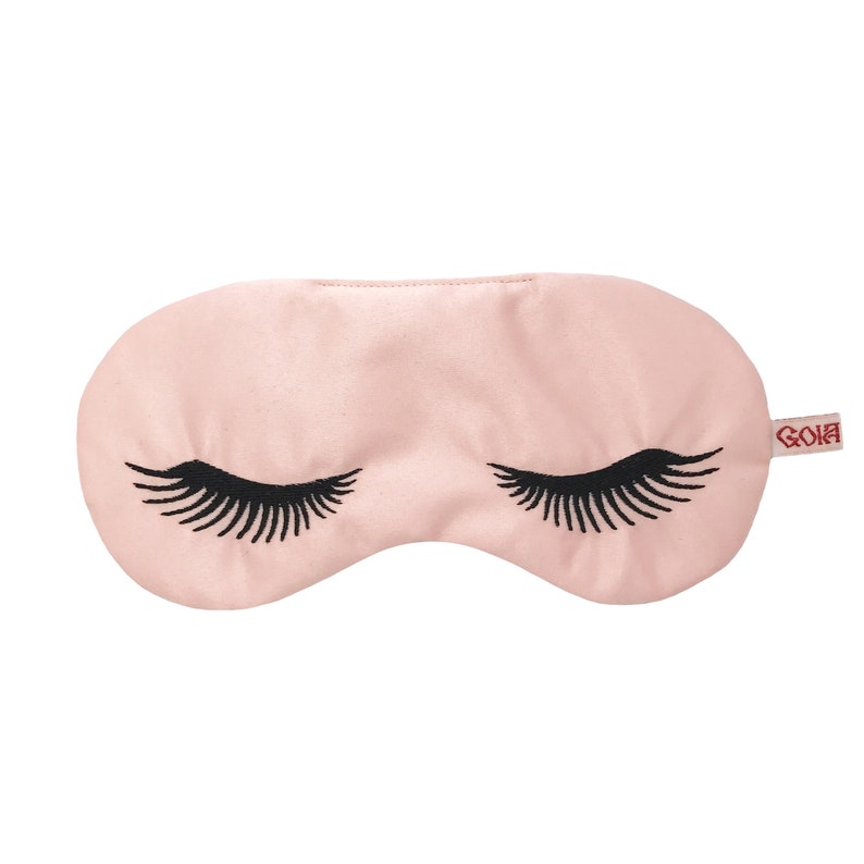 EYELASHES sleeping mask Adjustable sleep mask Bridesmaids Etsy