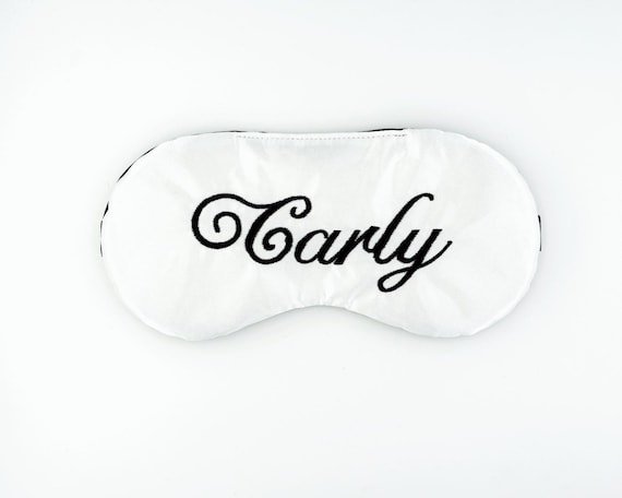 Personalized sleep mask, Name sleep mask, Monogrammed party favor, Slumber party favor, Bridesmaids gift, Custom sleep mask, Name gift Il_570xn