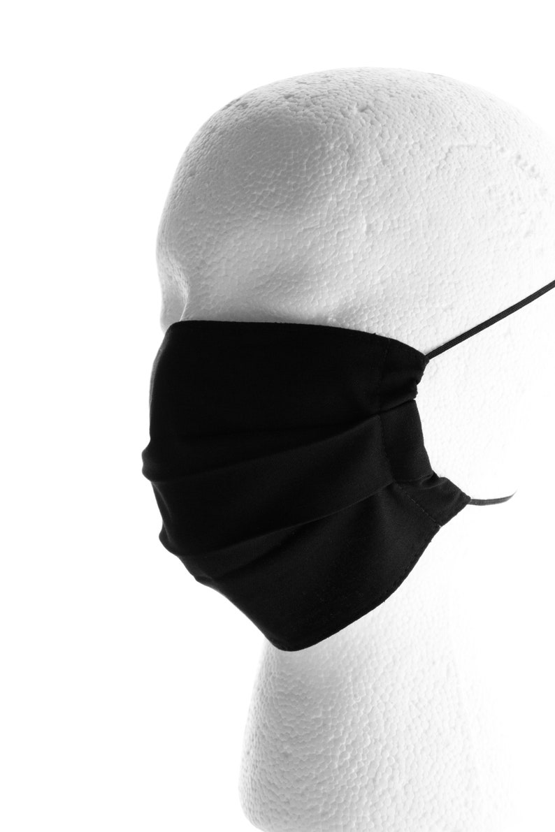 Face Mask with Adjustable Elastic Ear Loops and Pocket Etsy