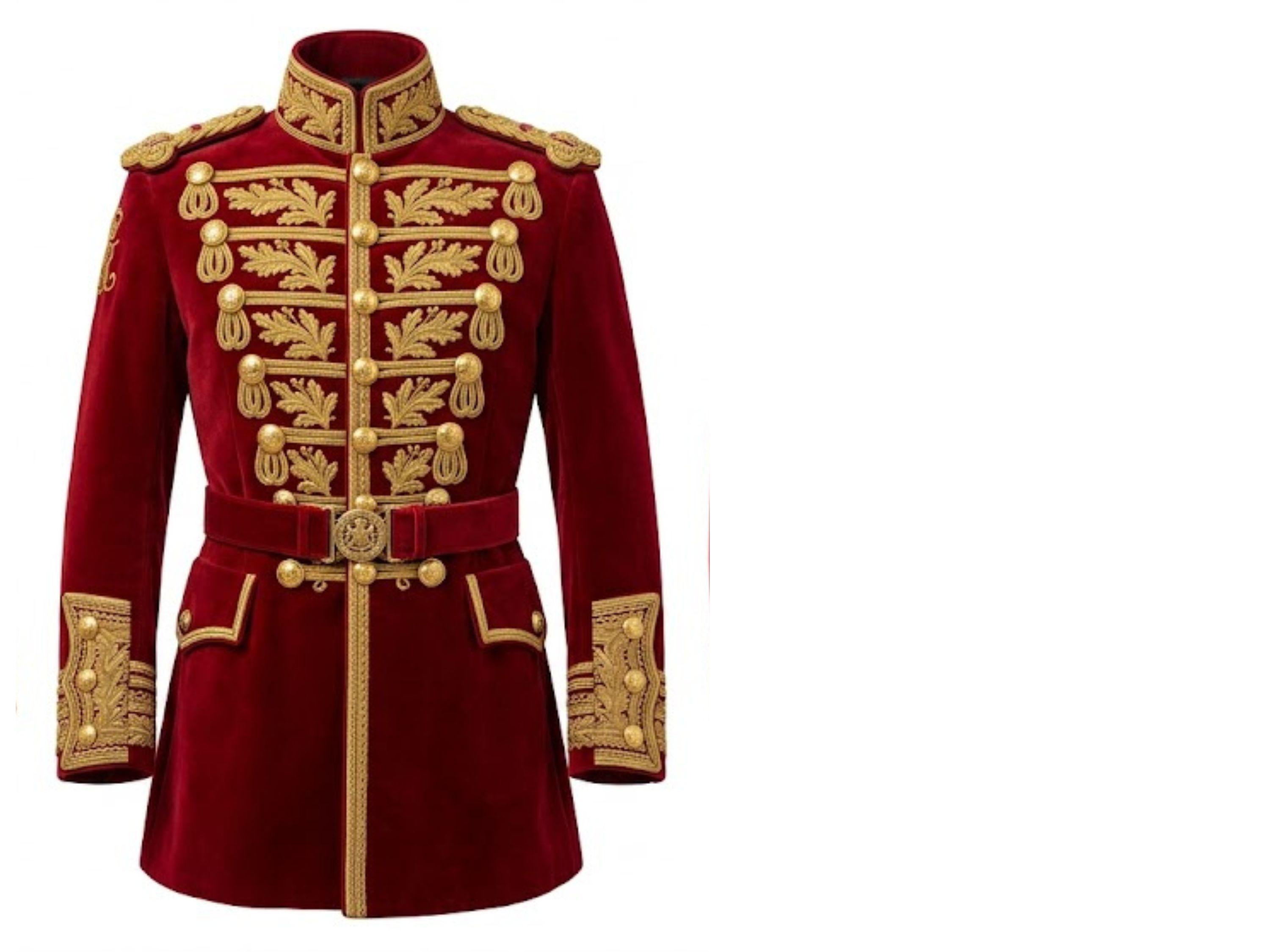 Red Military Coat - Etsy