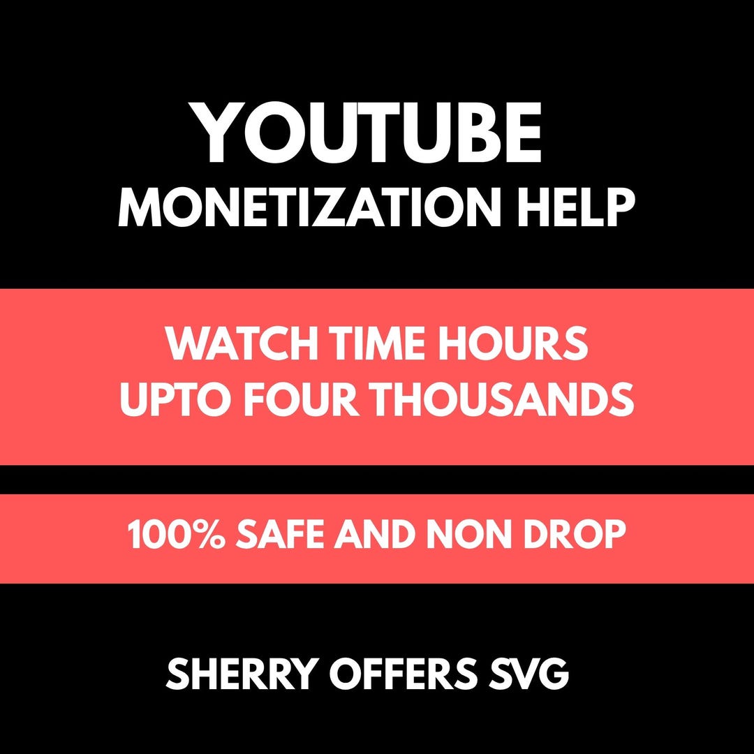 Youtube Monetization Help | Watch Time Hours | Manager/viewer Access ...