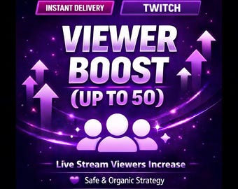 Zaangażowanie w transmisje na żywo na Twitchu | Wzrost aktywności w czasie rzeczywistym | Usługa szybkiego startu