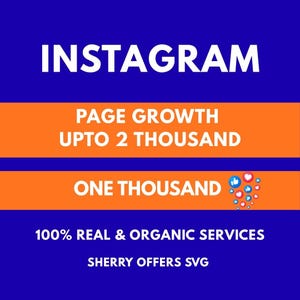 Instagram Growth | Page Promotion  | Fast & Real Organic Services |