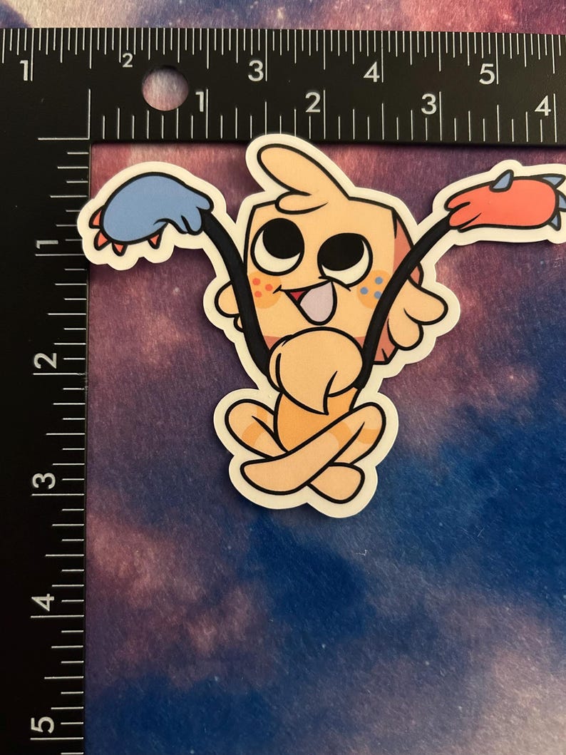 Large Dandy's World Vinyl Stickers - Etsy