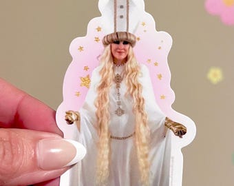 Adesivo rosa di Santa Moira / Schitt's Creek / Decalcomania in vinile Catherine O'Hara