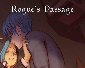 Rogues passage mtg card magic full art handmade commander edh land