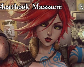 The meathook massacre mtg card magic full art handmade commander edh land