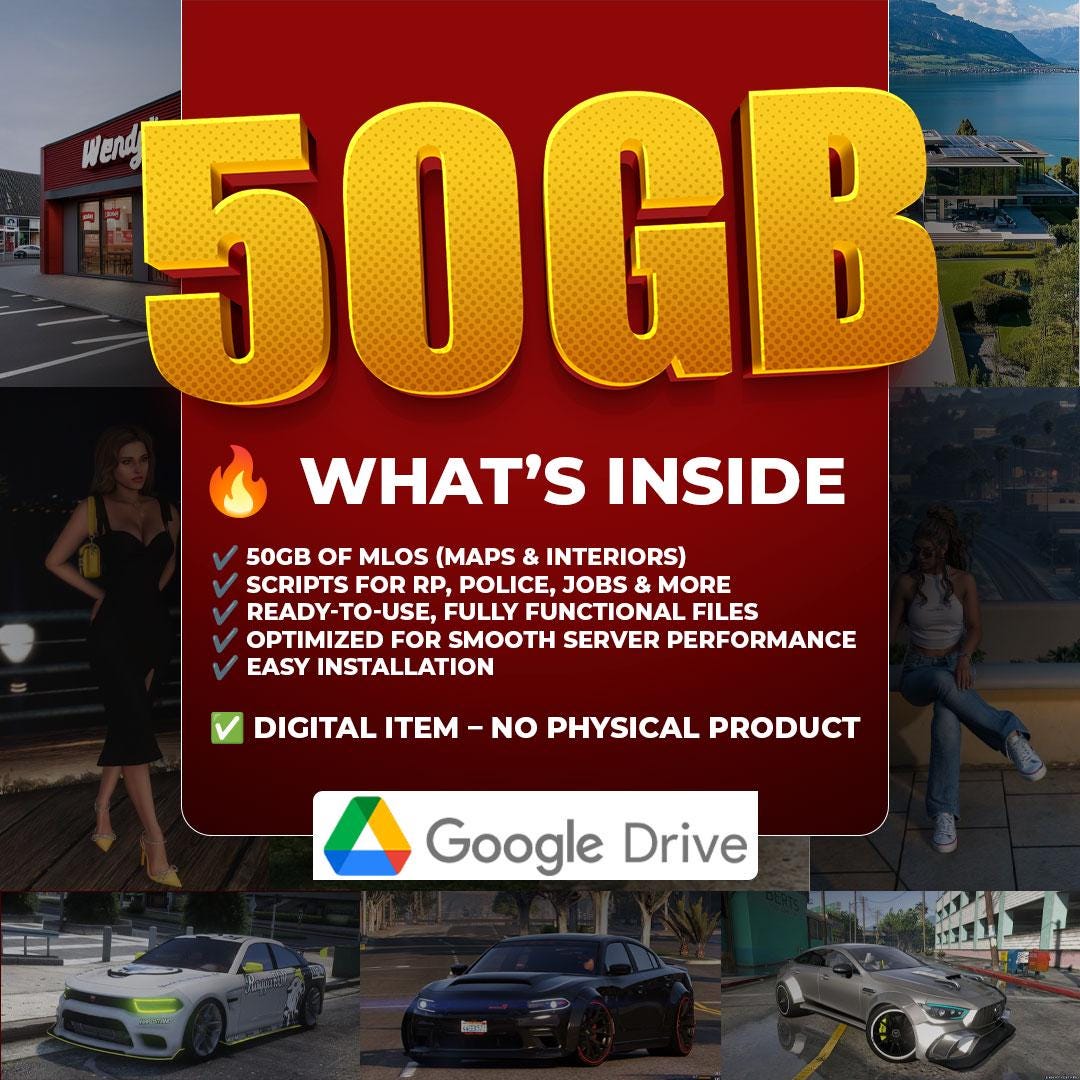 1000+ Fivem MLO & Scripts Mega Pack | ESX Qbcore Ready | 30GB Bonus ...