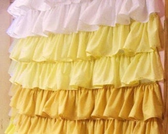 Ruffles are back in style!!  Rows and rows of pretty and feminine ruffles