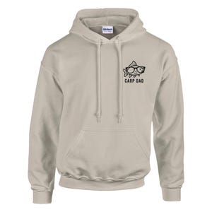 Carp Fishing Hoodie – Funny Carp Dad Sweatshirt for Anglers