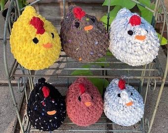 Crochet Chicken Plushie