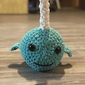 Crochet Narwhal - Medium