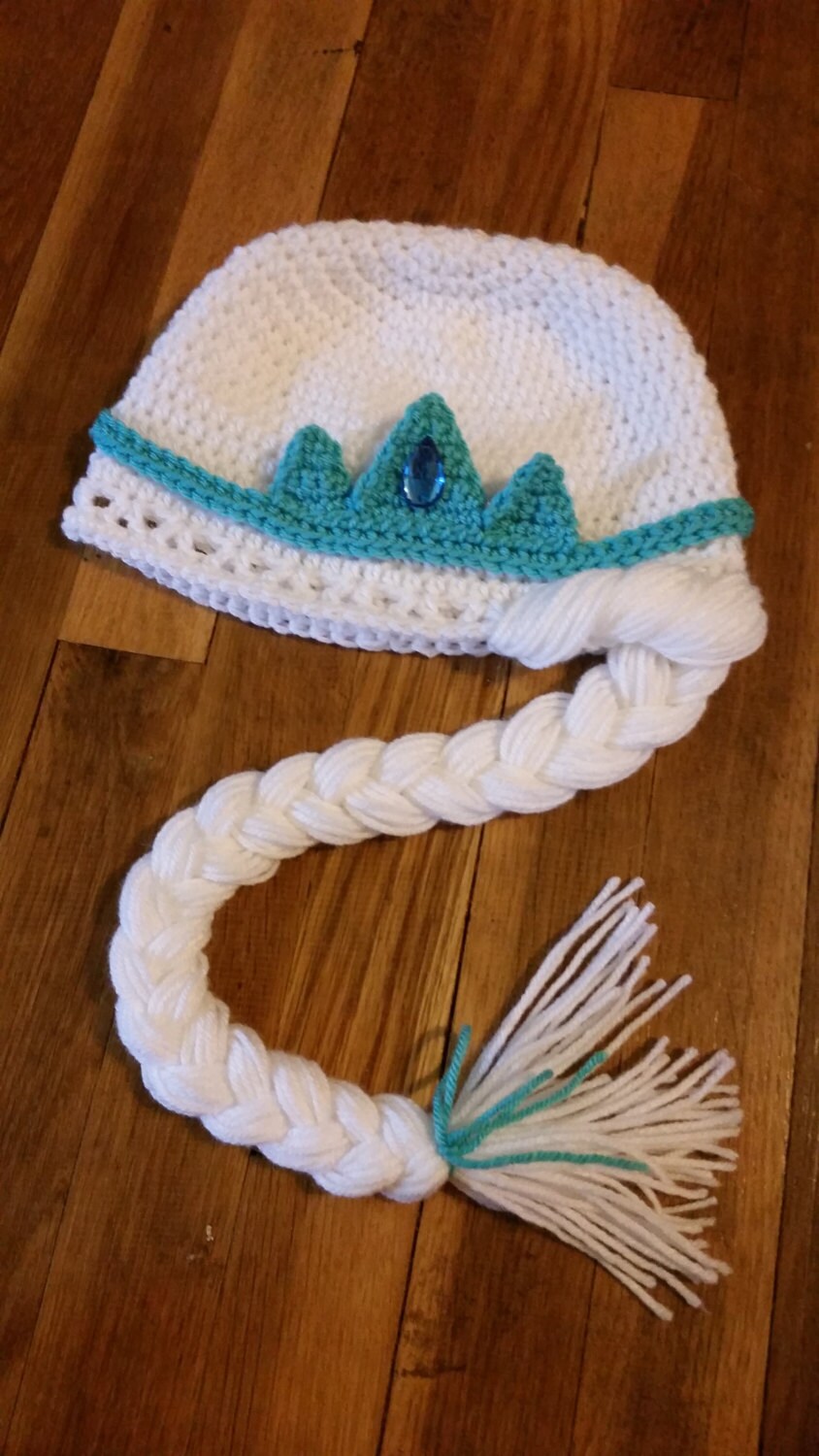 Download Crochet Elsa Hat Frozen | Etsy