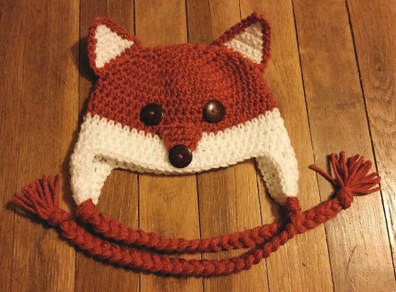Crochet Fox Hat image 1