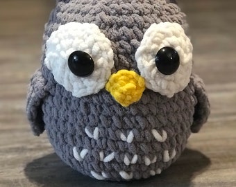 Crochet Owl - Medium