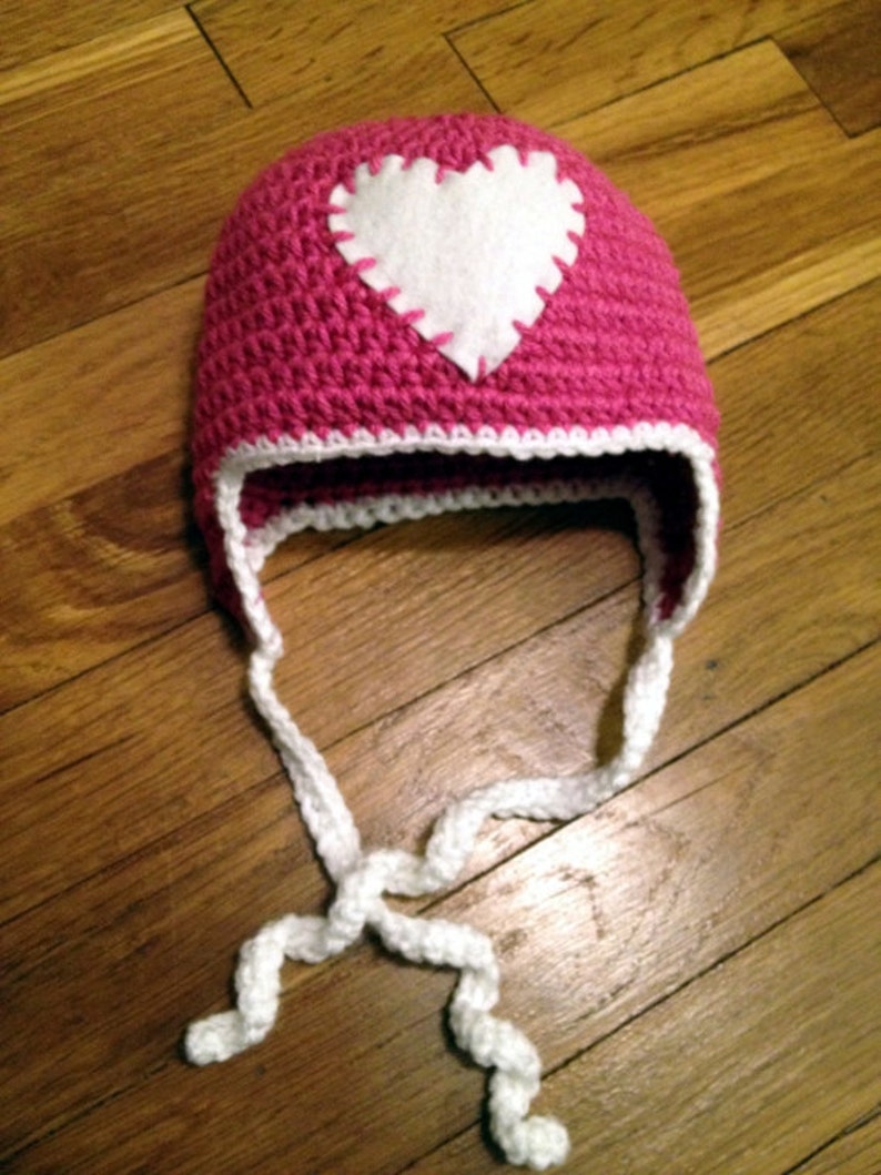 Pink Heart Hat image 3