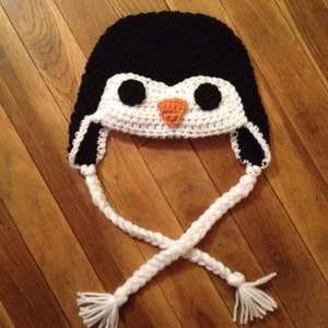 Crochet Penguin Hat image 2