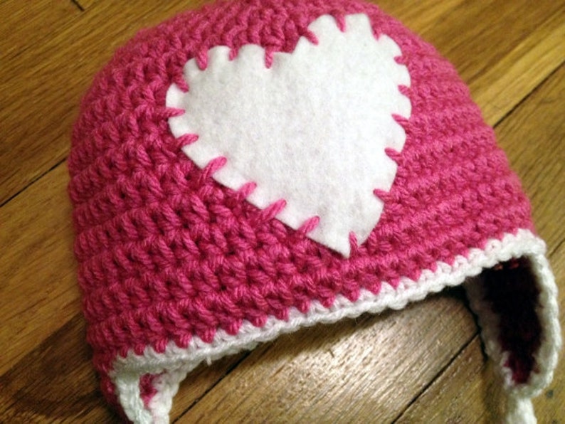 Pink Heart Hat image 2