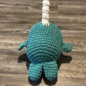 Crochet Narwhal Medium image 3