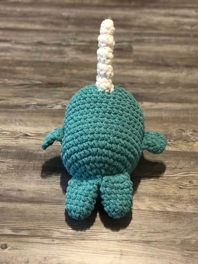 Crochet Narwhal Medium image 3