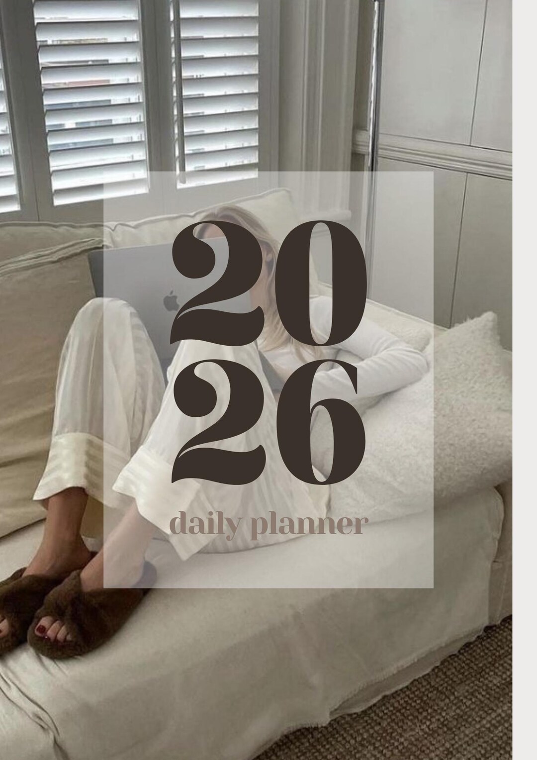 2026 Daily Planner Printable | Minimalist Hourly Schedule, Goal Tracker ...
