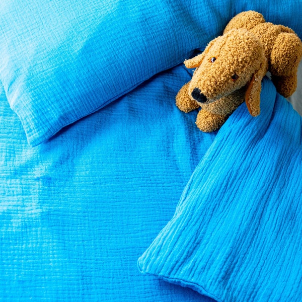 Traumhafte Musselin-Bettwäsche für Kleinkinder: Sanfter Schlaf in Stil und Komfort