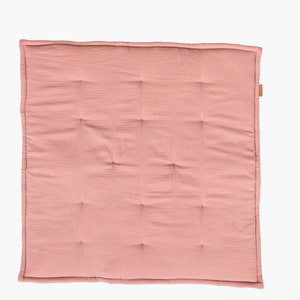Soft muslin crawling blanket for babies from hjärtslag design available in different colors zdjęcie 3