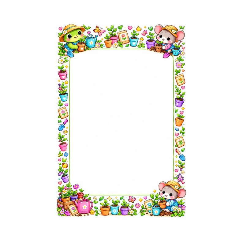 Naturte Notepad Notepad Bundle | Tiny Gardener Animals Notepad | Cute Garden Animal ...