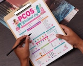 PCOS Workout Planner Printable | Fitness & Weight Loss Tracker | Hormone Wellness Exercise Journal | Gym Planner