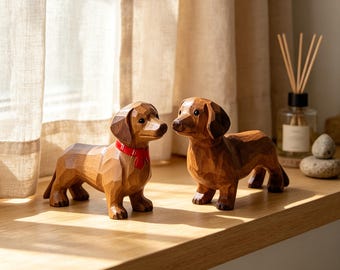 Ceramic Dachshund Figurine in Rimini Blue - BITOSSI - Etsy