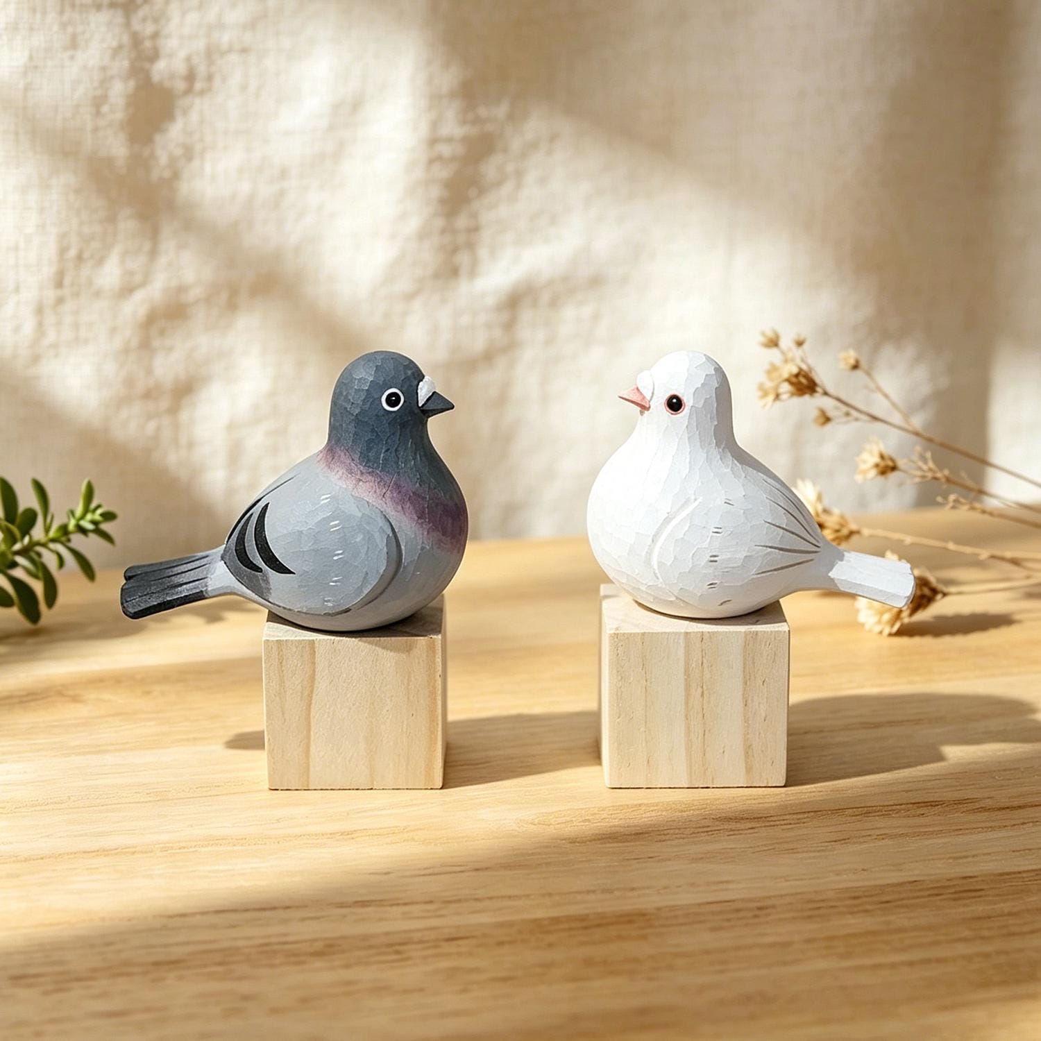 White Pigeon Statue - Etsy
