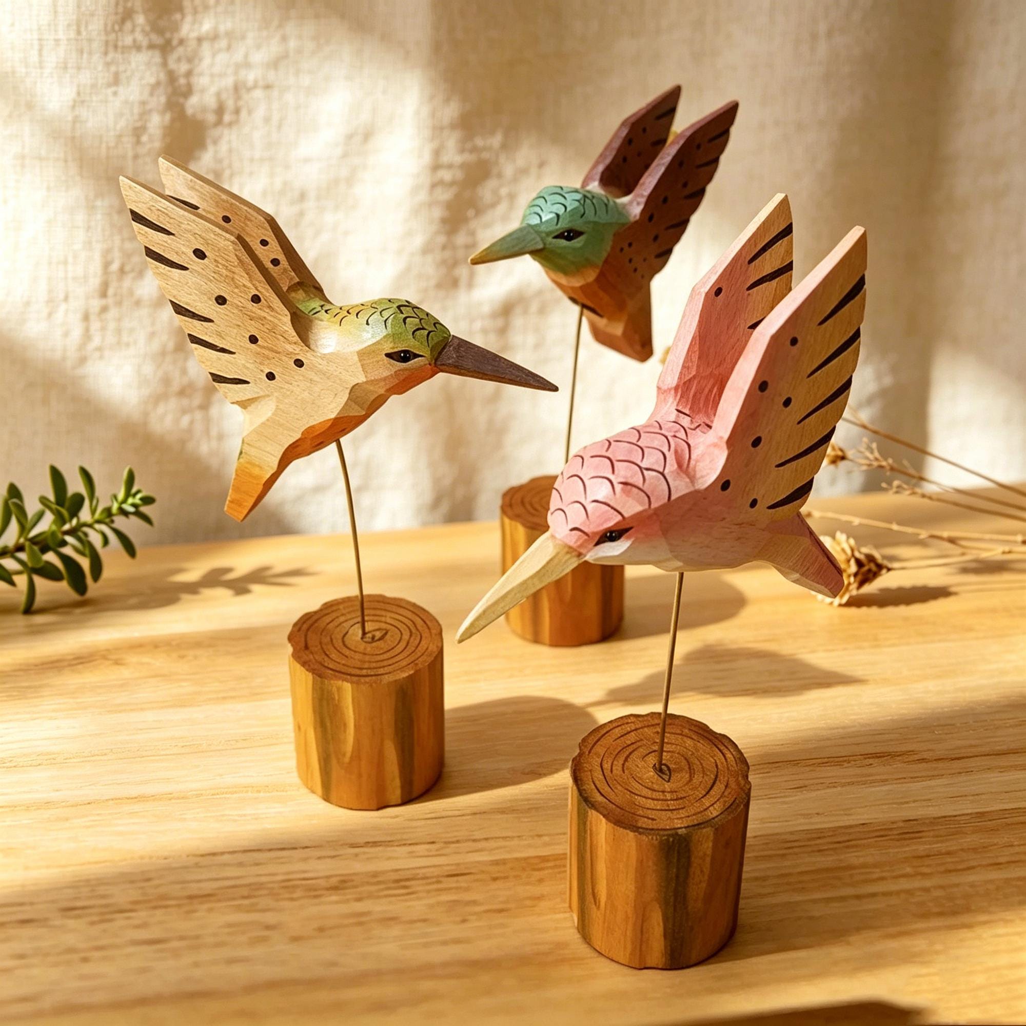 フクロウの木彫り - Etsy 日本