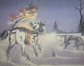 Way of the Plains by Doc Tate Nevaquaya signed and numbered print - 222 1400