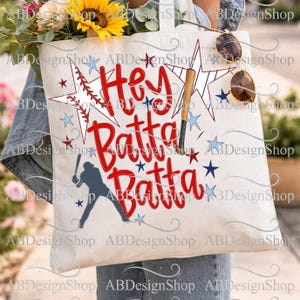 Hey Bata Bata Png, Funny Baseball, Swing Batter Batter Png, Sports Png Sports Fan Gift Trendy Girly Preppy Watercolor Png (Digital download)