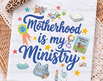 Mutterschaft ist mein Dienst PNG, Mutterschaft PNG, Preppy Mama Kokette Png, Trendige Mutter Png, Christliche Mama Design, Mutterschaft Sublimation Design