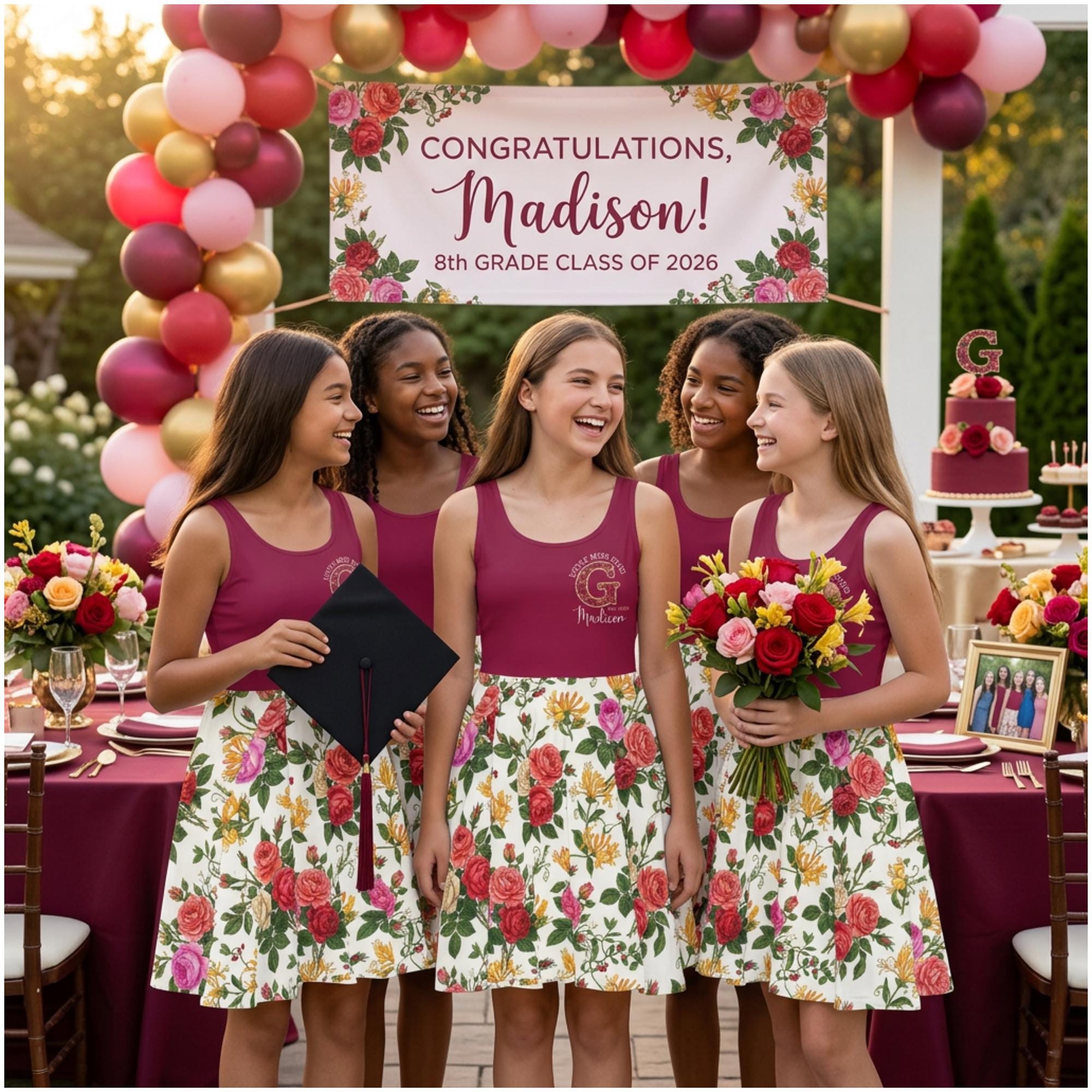 Grade 8 Grad Dress - Etsy