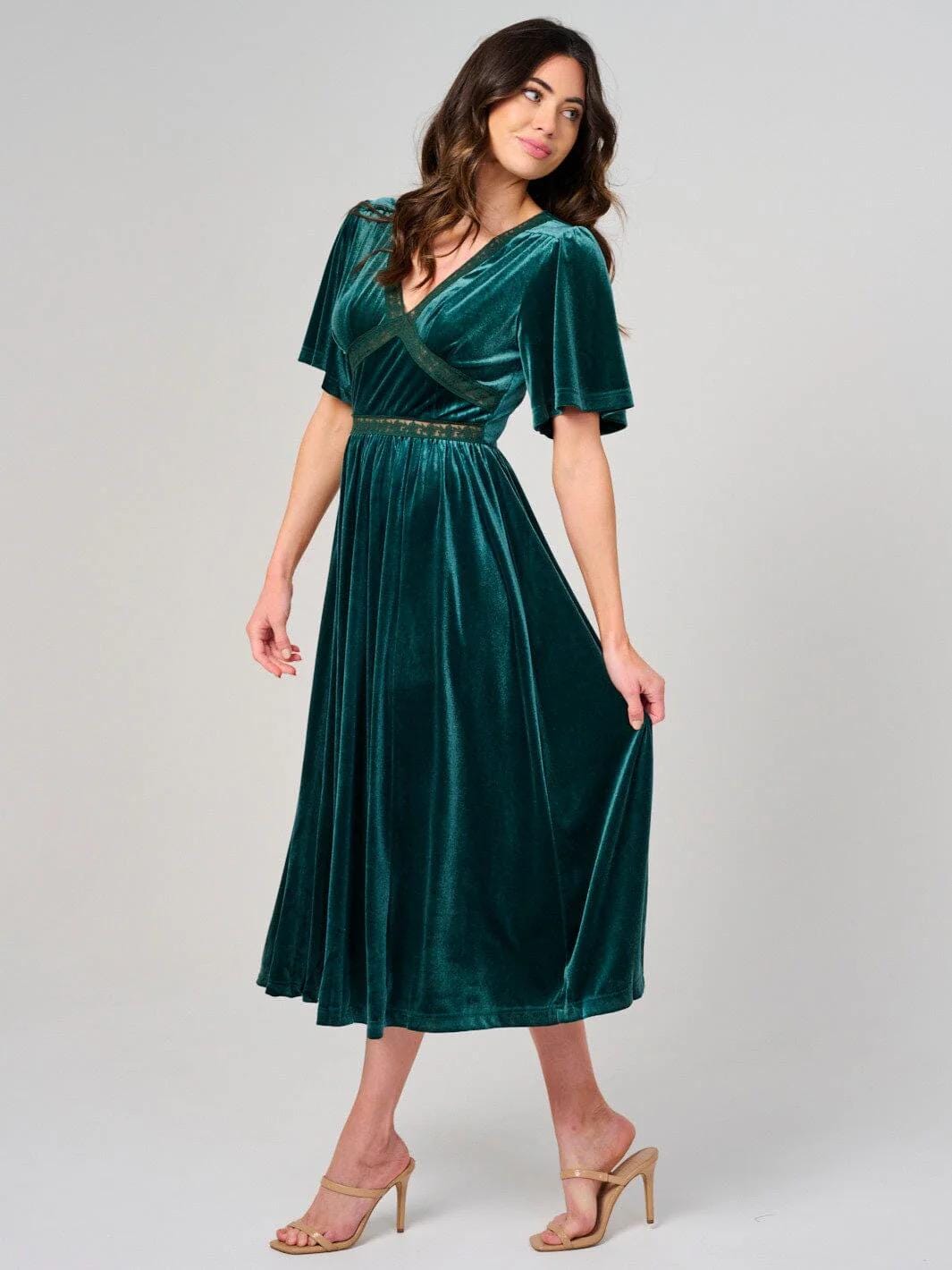 Emerald Green Semi Formal Dress - Etsy