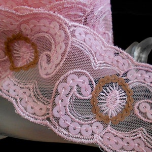 Pink Net Soft Felt Trim
