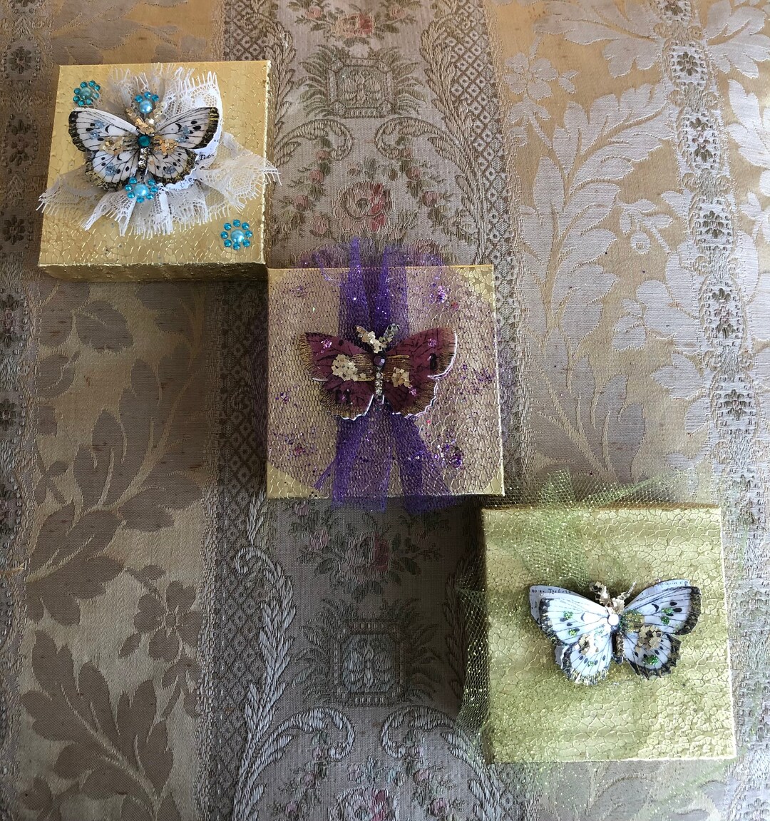 Decorative Butterfly Gift Boxes Etsy