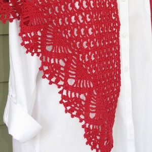 Yadkin Crochet Shawl pattern pdf image 3