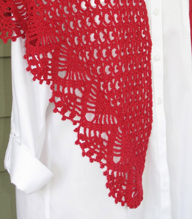 Yadkin Crochet Shawl pattern pdf image 3