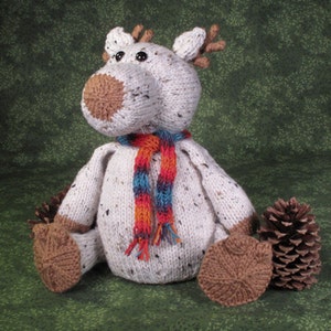 Knitting pattern Milton Moose/Reindeer