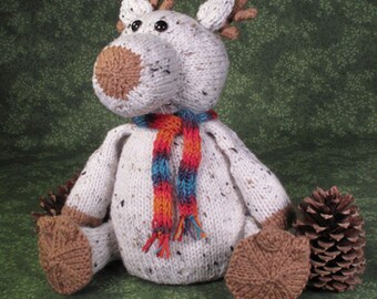 Knitting pattern Milton Moose/Reindeer