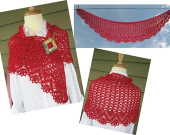 Yadkin Crochet Shawl pattern - pdf